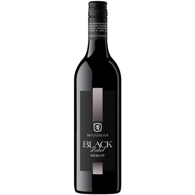 750 ml wine bottle 2021 McGuigan Black Label Merlot image number null